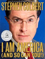 The cover to Stephen Colbert's Book, I Am America (And So Can You)